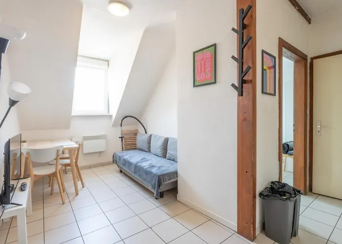 Bel Appartement 4Pers Stationnement Gratuit Centre